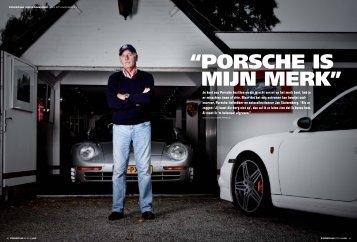 “ PORSCHE IS MIJN MERK” - mike tekst & beeld