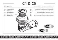 C4 & C5 Capstan - Lewmar