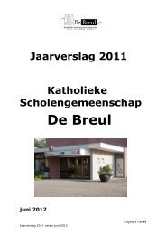 Jaarverslag 2011 - De Breul