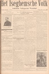 26/10/1913 - ten mandere Izegem