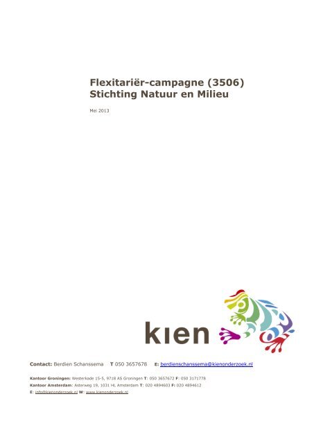 Flexitariër-campagne (3506) Stichting Natuur en Milieu