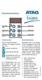 Gebruikshandleiding - ATAG