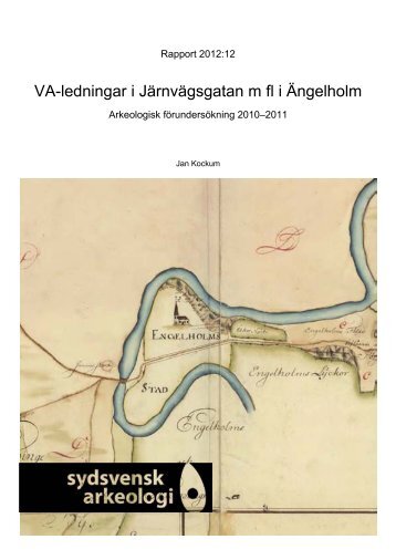 VA-ledningar i Järnvägsgatan m.fl, Ängelholm, Ängelholms kommun ...