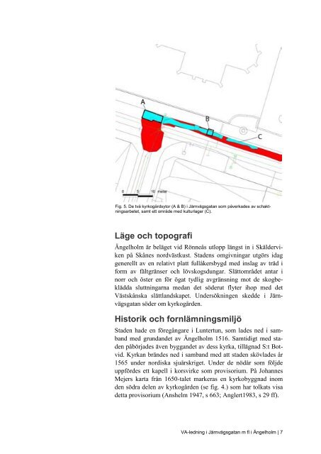 VA-ledningar i Järnvägsgatan m.fl, Ängelholm, Ängelholms kommun ...