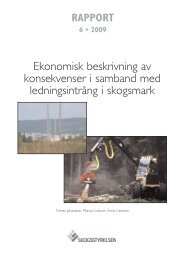 Ekonomisk beskrivning av konsekvenser i samband med ...