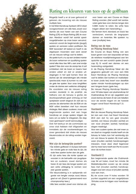 Clubblad januari – februari 2013 - Hoenshuis Golf