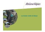 La trame verte et bleue - SIE du bassin Rhône Méditerranée