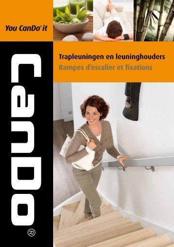 Trapleuningen en houders - CanDo