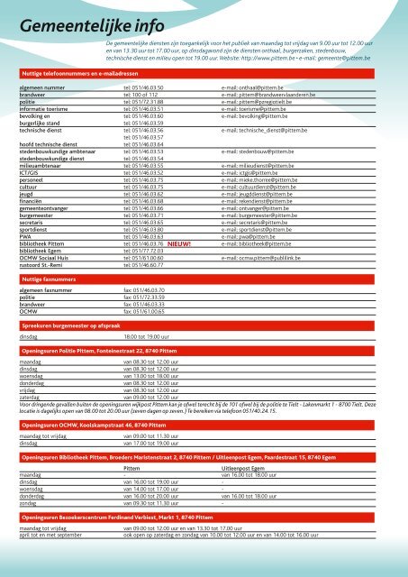 april-juni - Gemeente Pittem