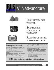 Vi Nattvandrare 4:2007 - RLS-Förbundet