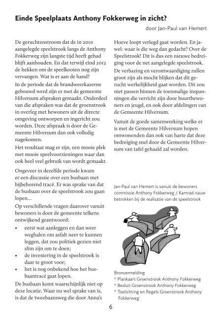 Koerier januari 2013 - Vereniging tot behoud van Anna's Hoeve