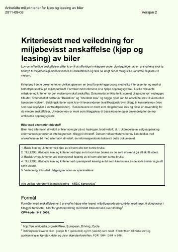 kjøp og leasing