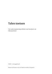 Talen toetsen - Cinop