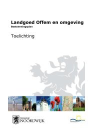 Landgoed Offem en omstreken Toelichting vaststelling lay-out ...