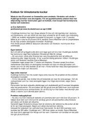Kokbok för klimatsmarta kockar - Eva Sahlström