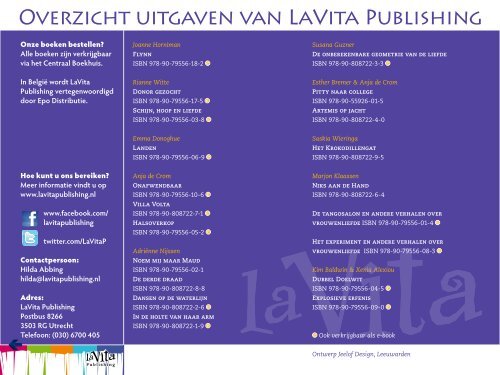 brochure LaVita Publishing