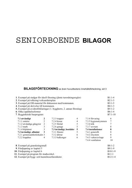 SENIORBOENDE BILAGOR - Seniorhus Karlskrona