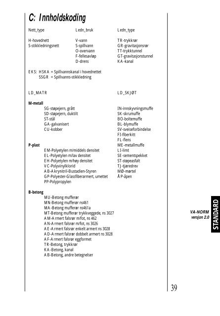 VA-LEDNINGS- KARTVERK - Statens kartverk