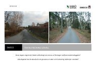 trafikutredning sjöhäll - Ekerö kommun