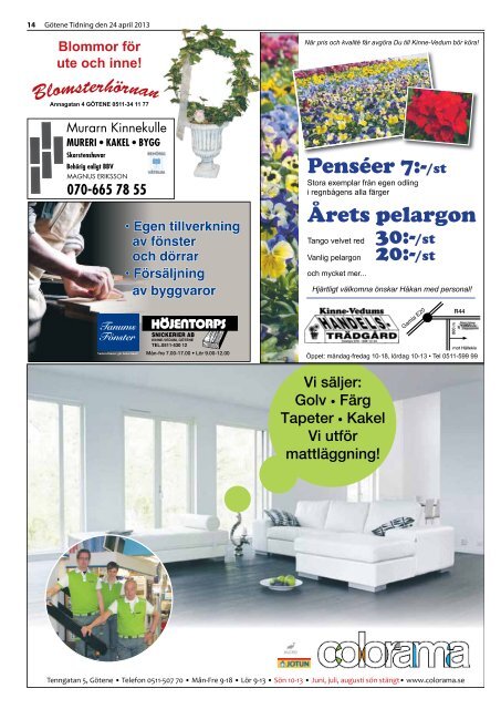 Vecka 17 Bygg & Trädgård - Götene Tidning