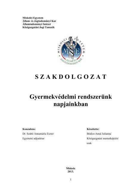 Megjelenít: Bodizs_Antal_J_2013_XASIXE.pdf - Miskolci Egyetem
