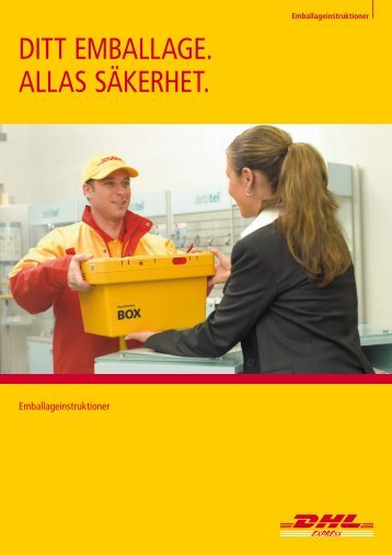 Förpackningsinstruktion - DHL