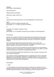 Uitspraak RECHTBANK 's-GRAVENHAGE Sector bestuursrecht ...