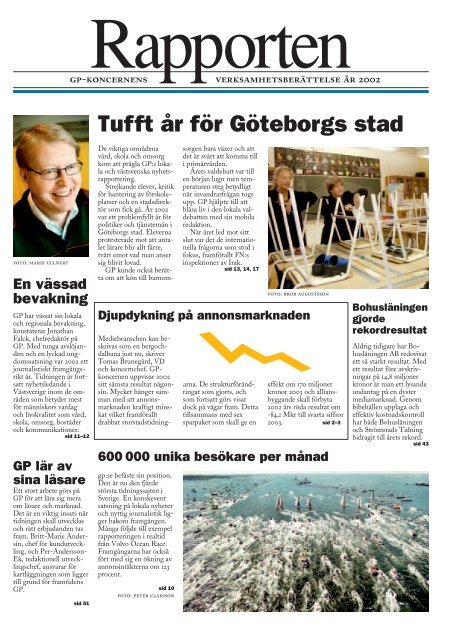 Tufft år för Göteborgs stad - Om GP - Göteborgs-Posten