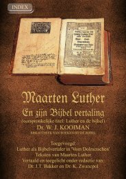 luther en zijn bijbelvertaling - Geschriften van Maarten Luther