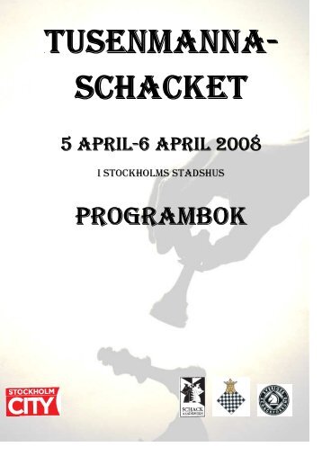 Programbok Tusenmanna 2008