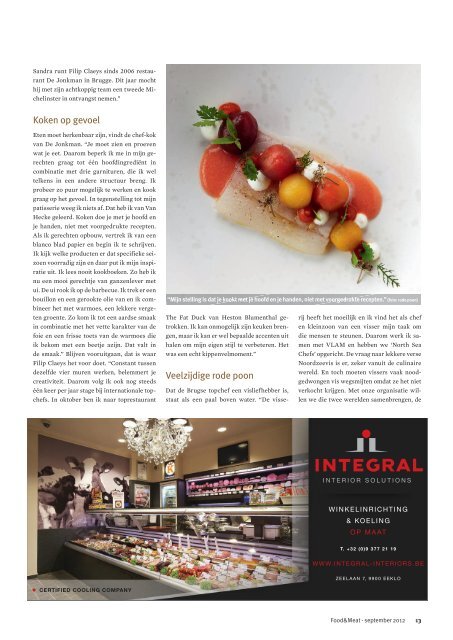 september 2012 - Food en meat