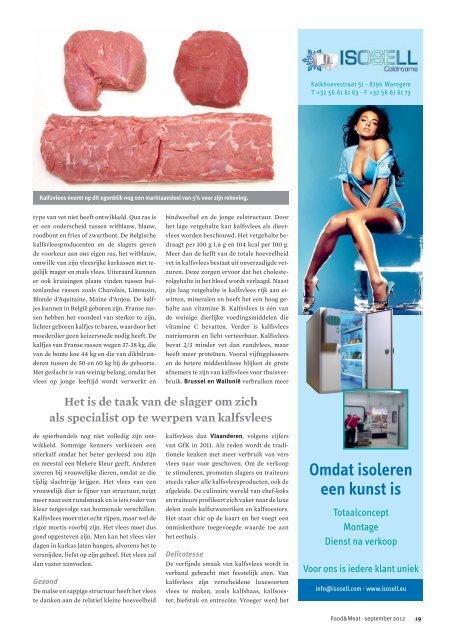 september 2012 - Food en meat