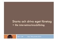 Starta eget företag - Jusek