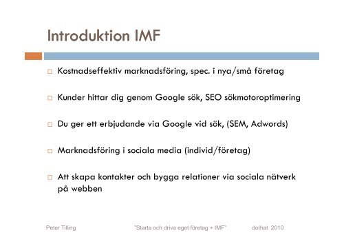 Starta eget företag - Jusek