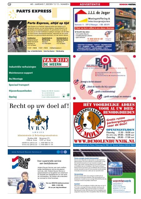 Seizoen 2012/2013 nummer 4 - Rondom Voetbal