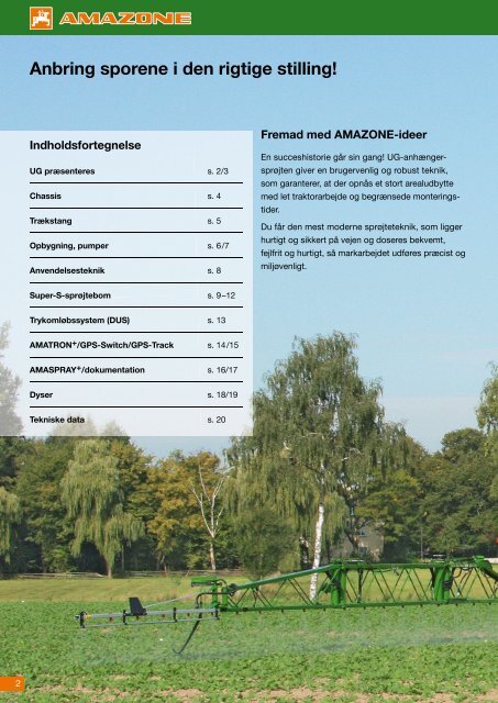 Brochure på UG - Forside - Brøns Maskinforretning