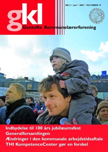 Juni 2007 - Gentofte Kommunelærerforening