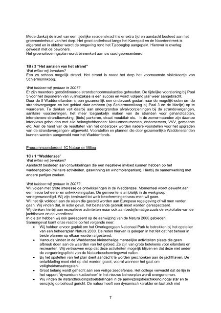 09 2e tussentijdse rapportage.pdf - Gemeente Schiermonnikoog