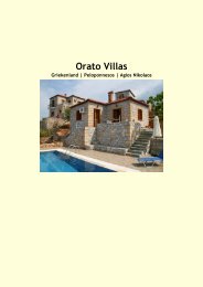 Orato Villas - Eliza was here