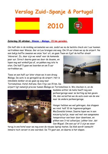 Reis Spanje & Portugal - Online.nl