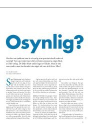 Läs hela artikeln Osynlig? (PDF-dokument, 122 kB)