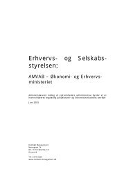 AMVAB - Økonomi- og Erhvervsministeriet - Digital lovproces guide