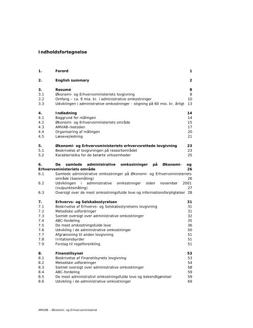 AMVAB - Økonomi- og Erhvervsministeriet - Digital lovproces guide