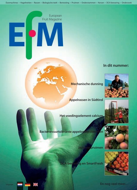 In dit nummer: - The European Fruit Magazine