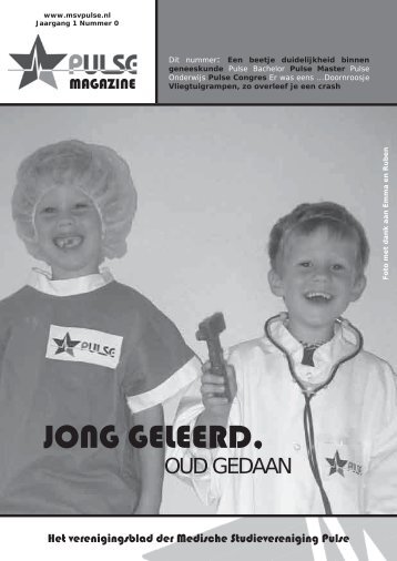 JONG GELEERD, - MSV Pulse