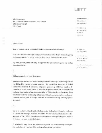 Bilag b Redegørelse fra Lett Advokater (2).pdf - Ishøj Kommune