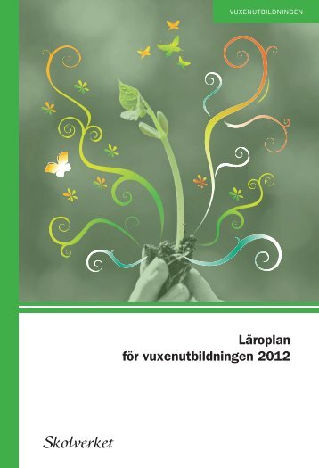 Läroplan för vuxenutbildningen 2012