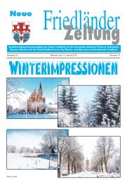 Zeitung - Stadt Friedland