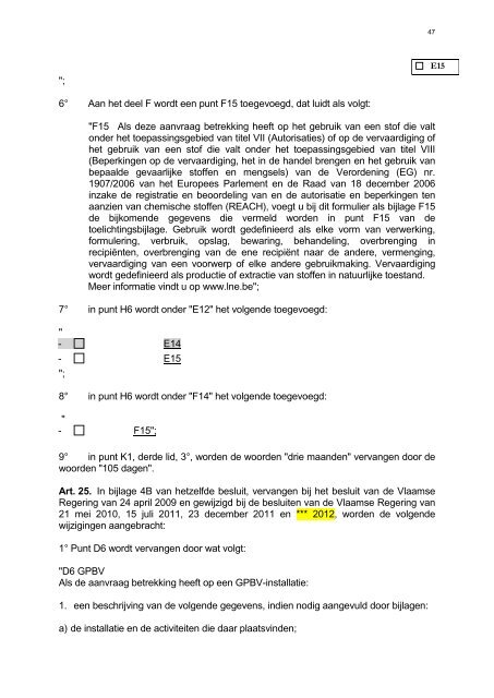 ontwerpbesluit VLAREM-trein 2012 - Emis