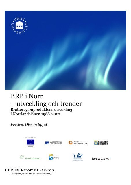 BRP: Utveckling och trender - Cerum - Umeå universitet